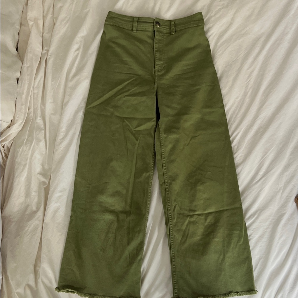 Billabong Green Wide-Leg Jeans